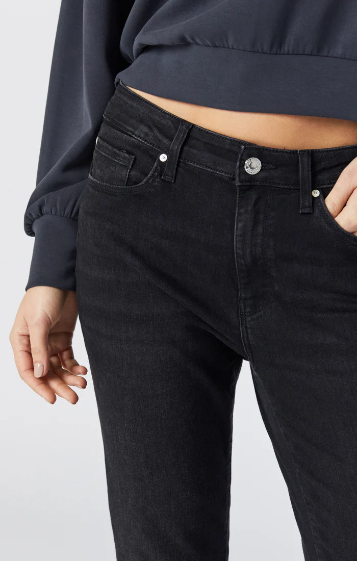 KATHLEEN BLACK BRUSHED JEAN