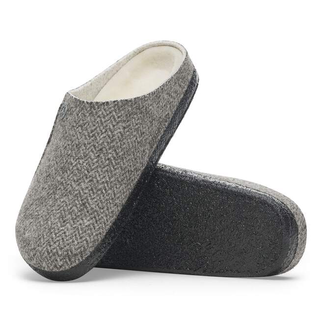 ZERMATT SHEARLING FELT HERRINGBONE