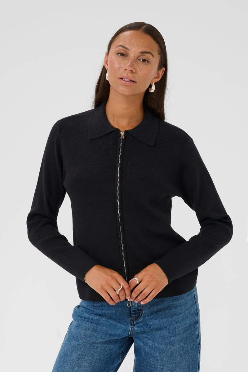 VISJA POLO CARDIGAN
