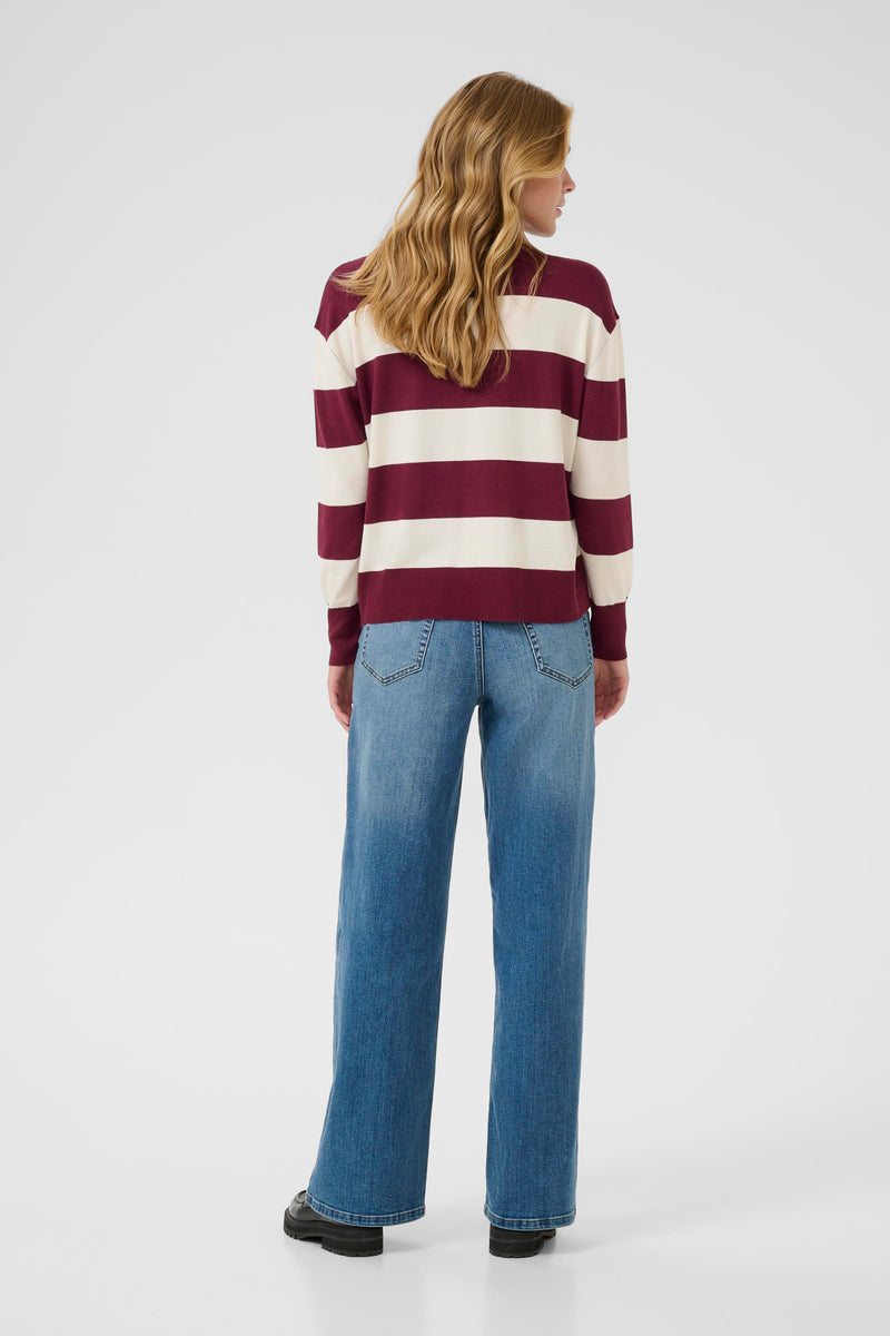 LIZZA POLO PULLOVER