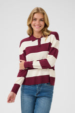 LIZZA POLO PULLOVER