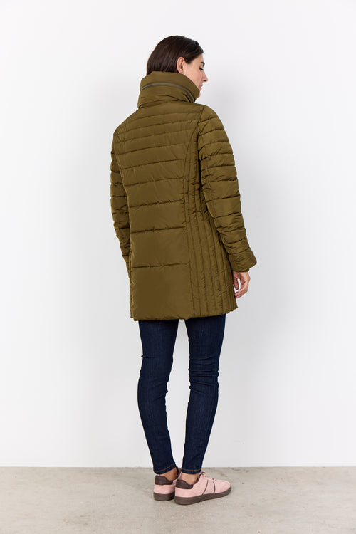 NINA COAT DARK OLIVE
