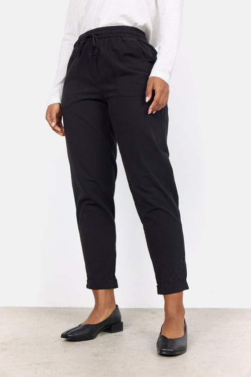 CISSIE COTTON PANT BLACK
