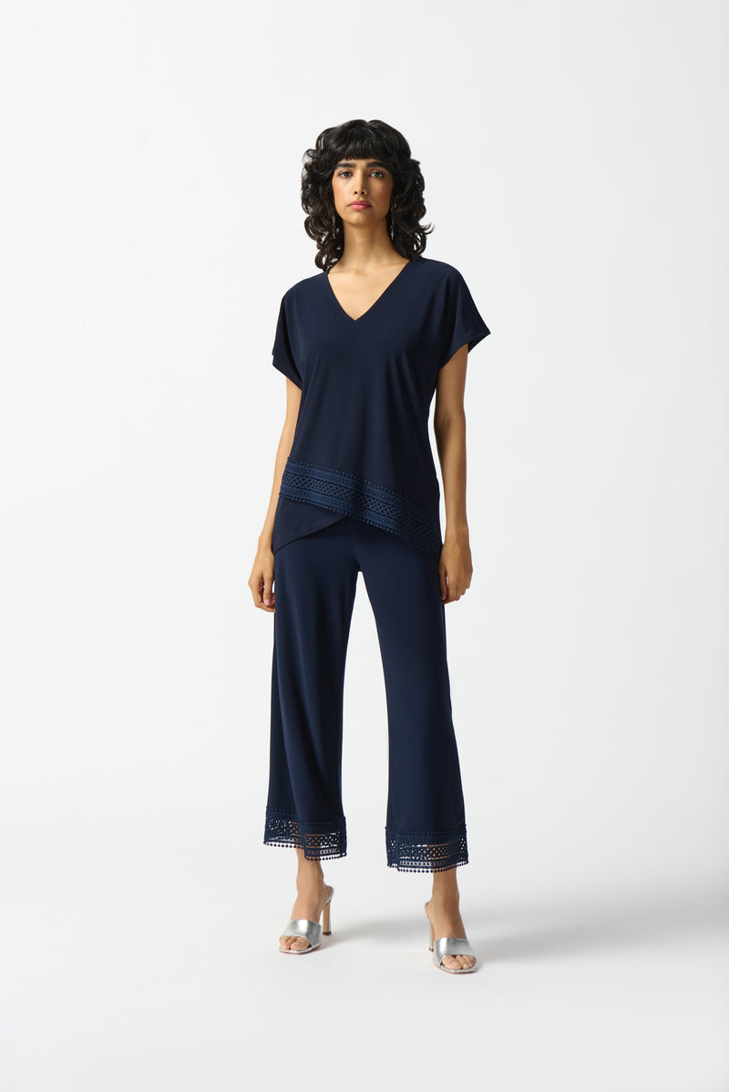 SILKY KNIT COULOTTE PANT