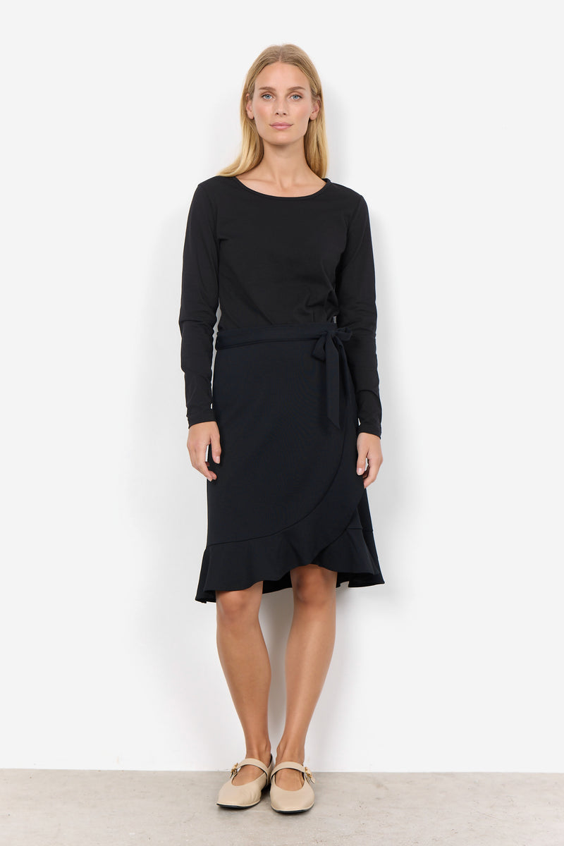 PYLLE TOP BLACK