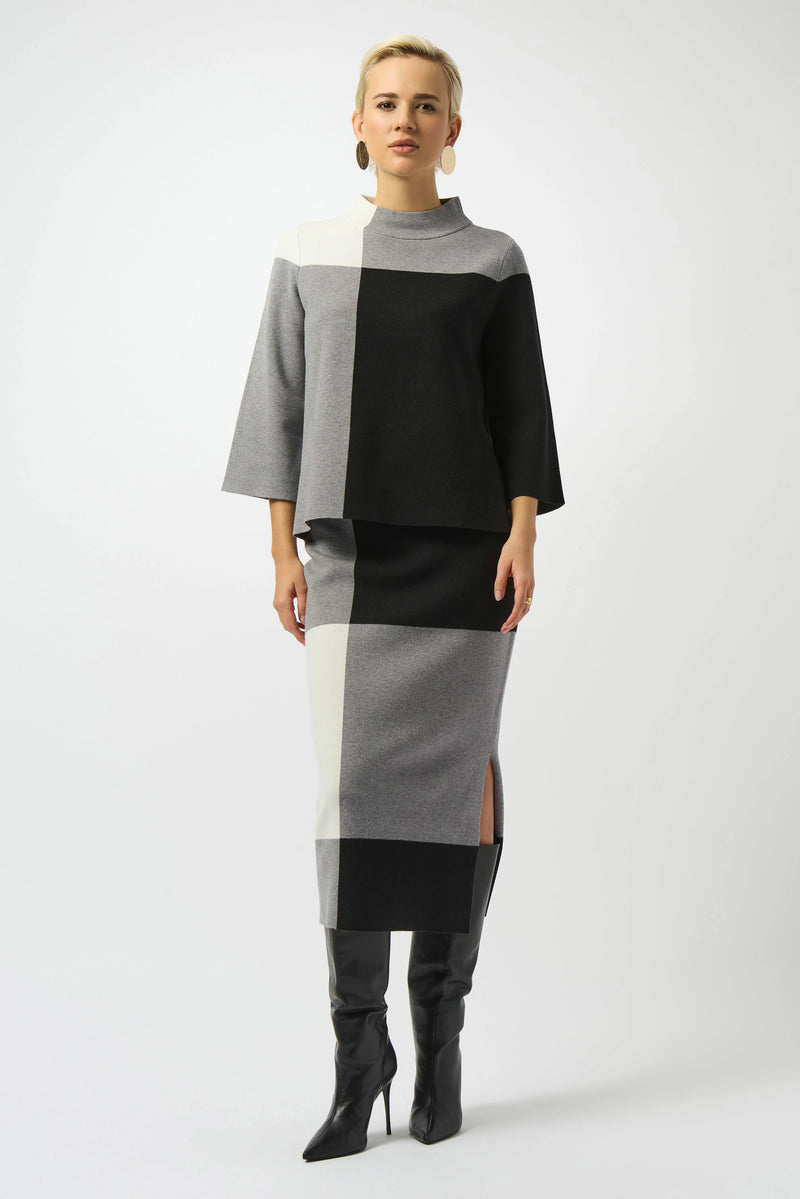 COLOUR BLOCK PULLOVER