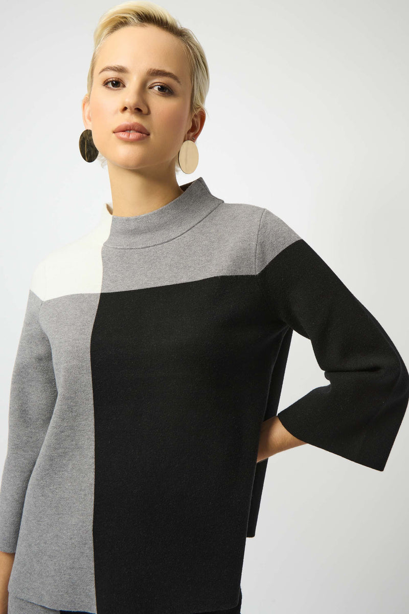 COLOUR BLOCK PULLOVER
