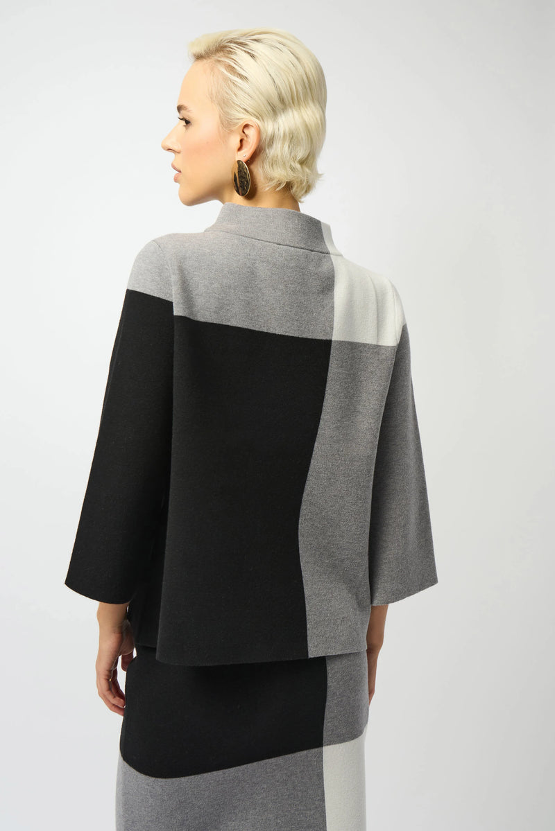 COLOUR BLOCK PULLOVER