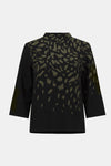 JAQUARD ANIMAL PRINT SWEATER