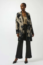 ABSTRACT SWEATER KNIT CARDIGAN