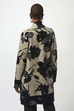 ABSTRACT SWEATER KNIT CARDIGAN