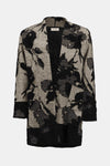 ABSTRACT SWEATER KNIT CARDIGAN