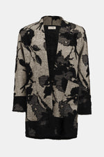 ABSTRACT SWEATER KNIT CARDIGAN