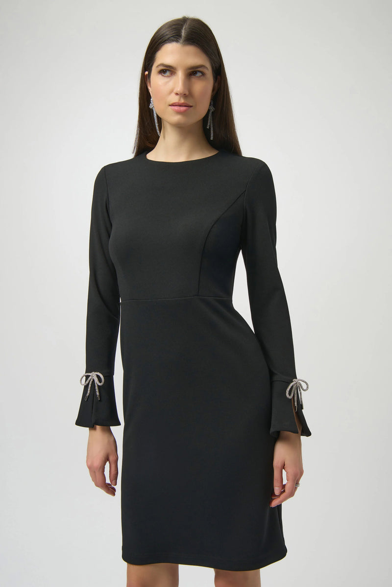 BOW DETAIL DRESS