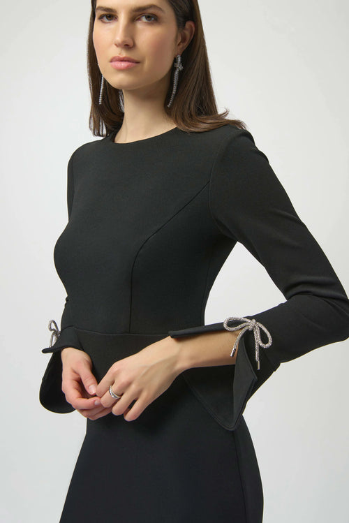 BOW DETAIL DRESS