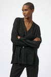 SEQUIN KNIT CARDIGAN