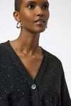 SEQUIN KNIT CARDIGAN