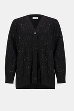 SEQUIN KNIT CARDIGAN