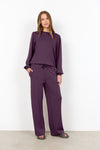 BANU LONG SLEEVE TOP PLUM