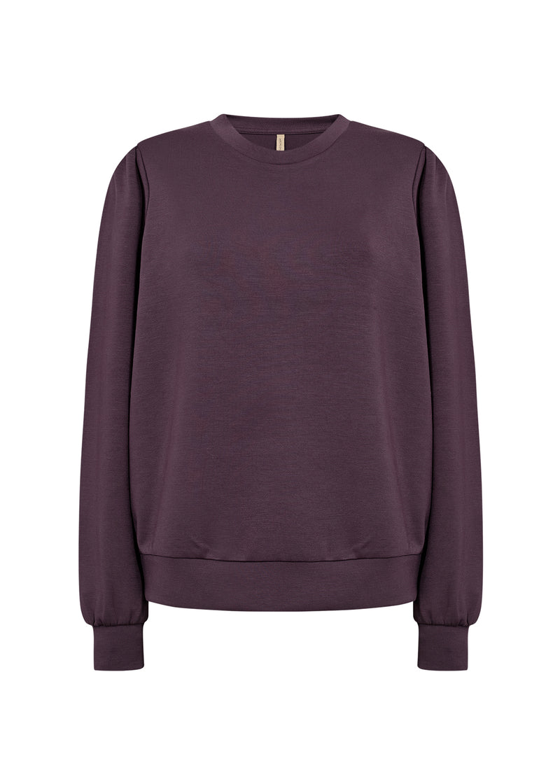 BANU LONG SLEEVE TOP PLUM