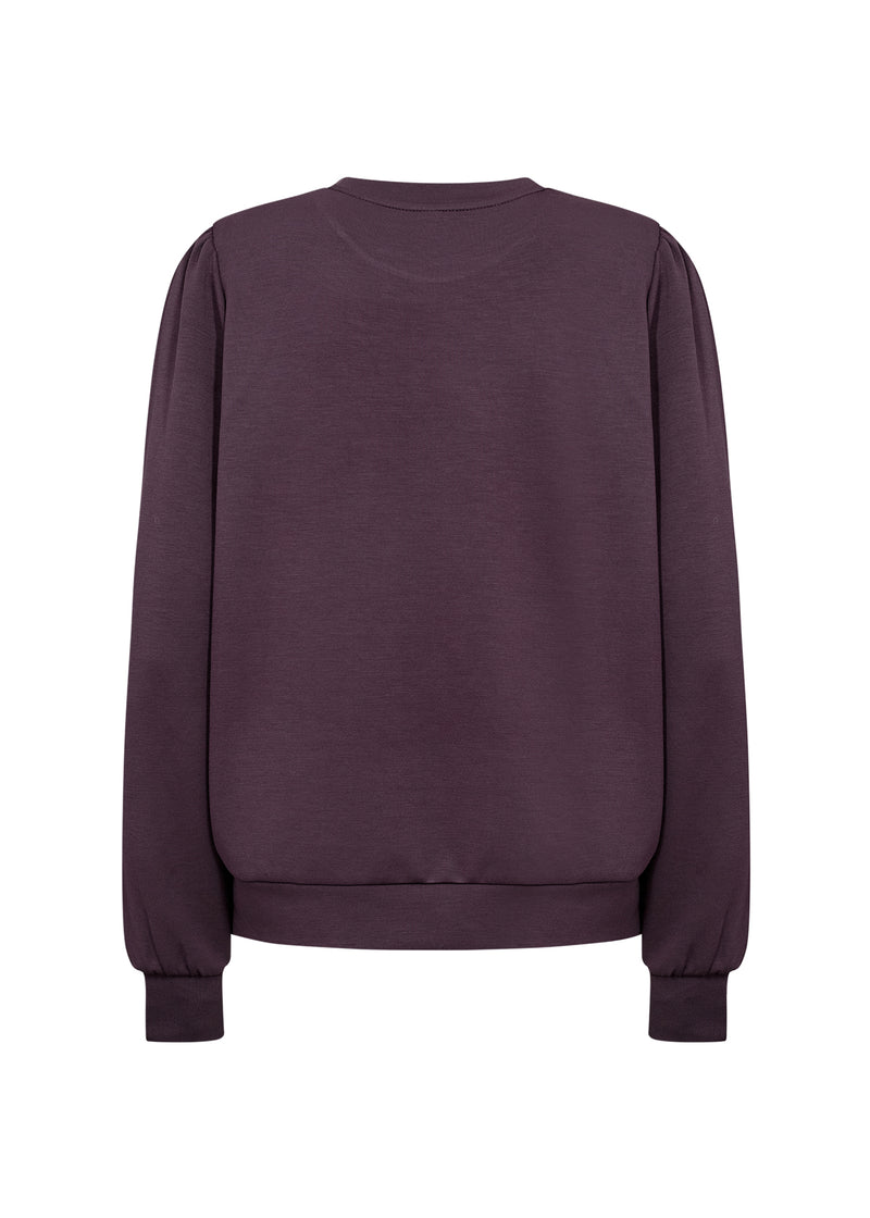 BANU LONG SLEEVE TOP PLUM