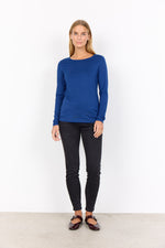 MARCIA LONG SLEEVE ESTATE BLUE