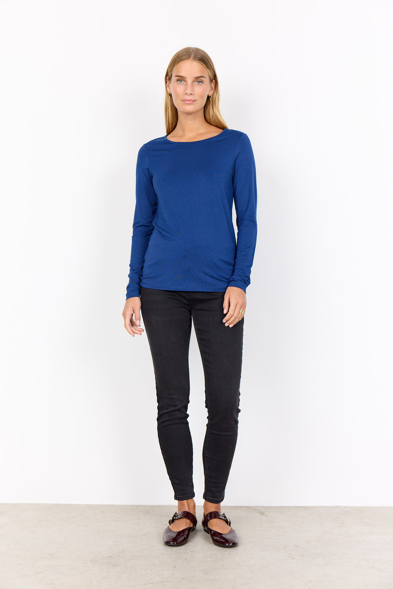 MARCIA LONG SLEEVE ESTATE BLUE