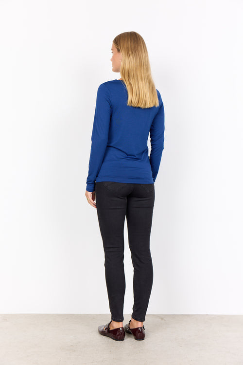 MARCIA LONG SLEEVE ESTATE BLUE