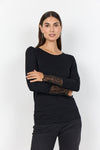 MARICA LACE LONG SLEEVE TOP
