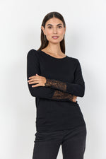 MARICA LACE LONG SLEEVE TOP