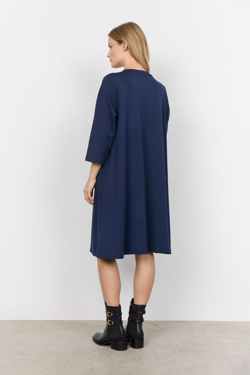 BANU DRESS BLUE IRIS