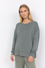 BANU SIDE SLIT TOP MISTY