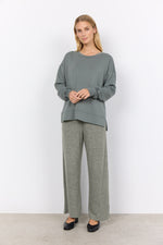 BANU SIDE SLIT TOP MISTY