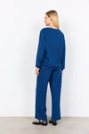 BANU VNECK TOP ESTATE BLUE