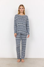 BIARA SLEEPWEAR SET FLINT BLUE