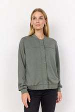 BANU BUTTON UP JACKET MISTY