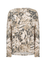 BIARA TOP CREAM PRINT