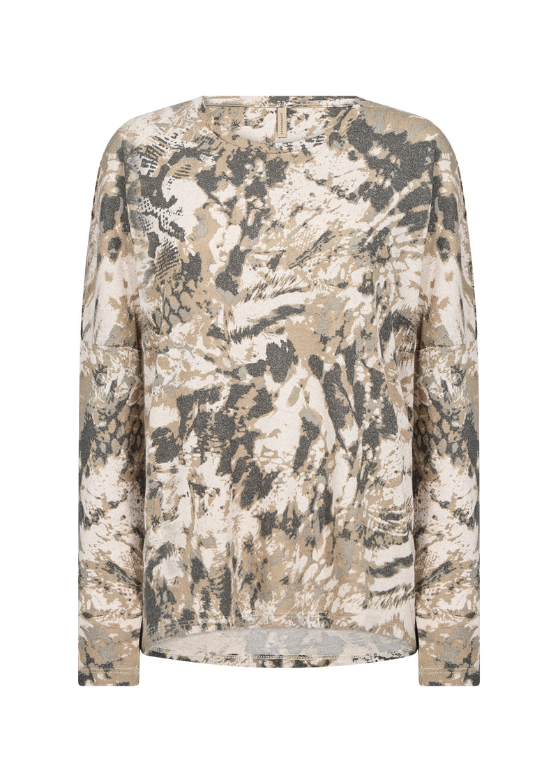 BIARA TOP CREAM PRINT