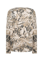 BIARA TOP CREAM PRINT