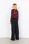 MARCIA PRINT BLOUSE RED COMBI