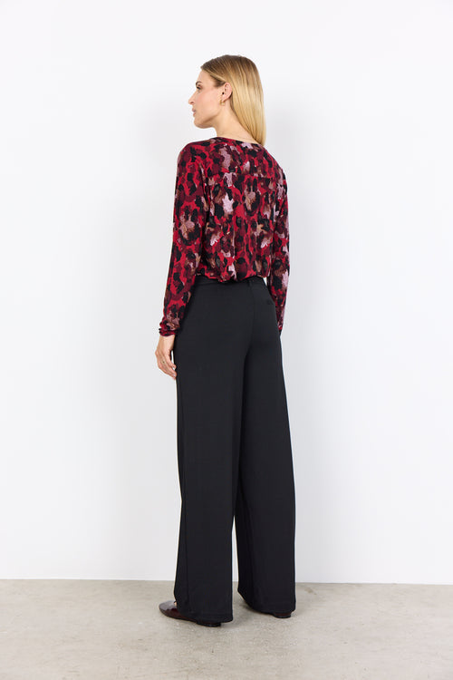 MARCIA PRINT BLOUSE RED COMBI