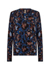 MARCIA PRINT BLOUSE ESTATE BLUE