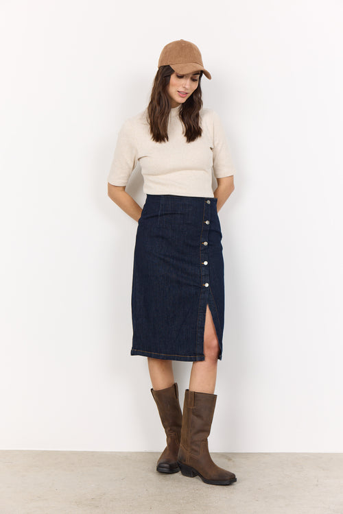 MIGNON MOCK NECK TOP