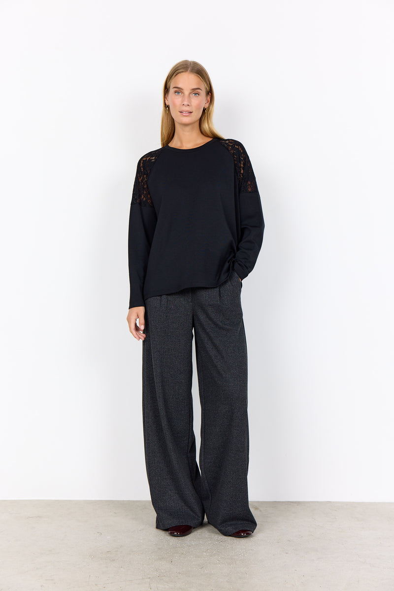 BANU LACE INSERT BLACK