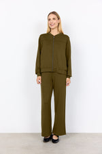 BANU ZIP UP DARK OLIVE