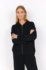 BANU ZIP UP BLACK