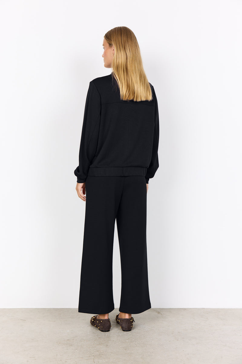 BANU ZIP UP BLACK