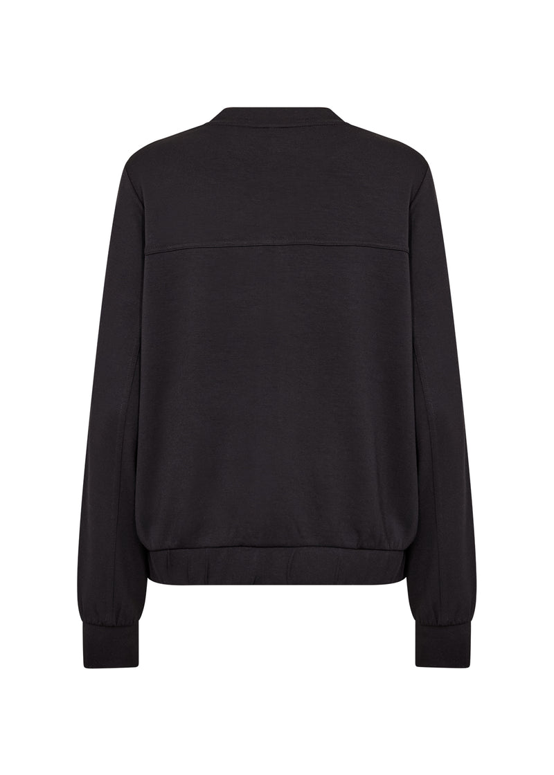 BANU ZIP UP BLACK