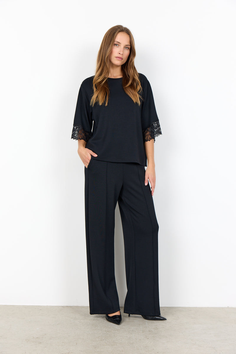 BANU LACE DETAIL TOP