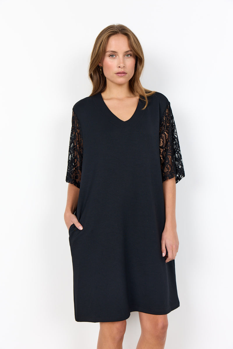 BANU LACE DETAIL DRESS